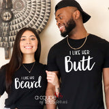 I Like His Beard, I Like Her Butt Set