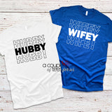 Stacked Hubby Wifey Set